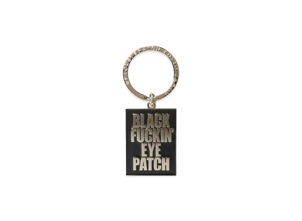 BlackEyePatch Bfep Plate Keychain "Black"