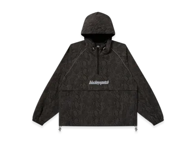 BlackEyePatch Lowercase Logo Python Anorak "Black"
