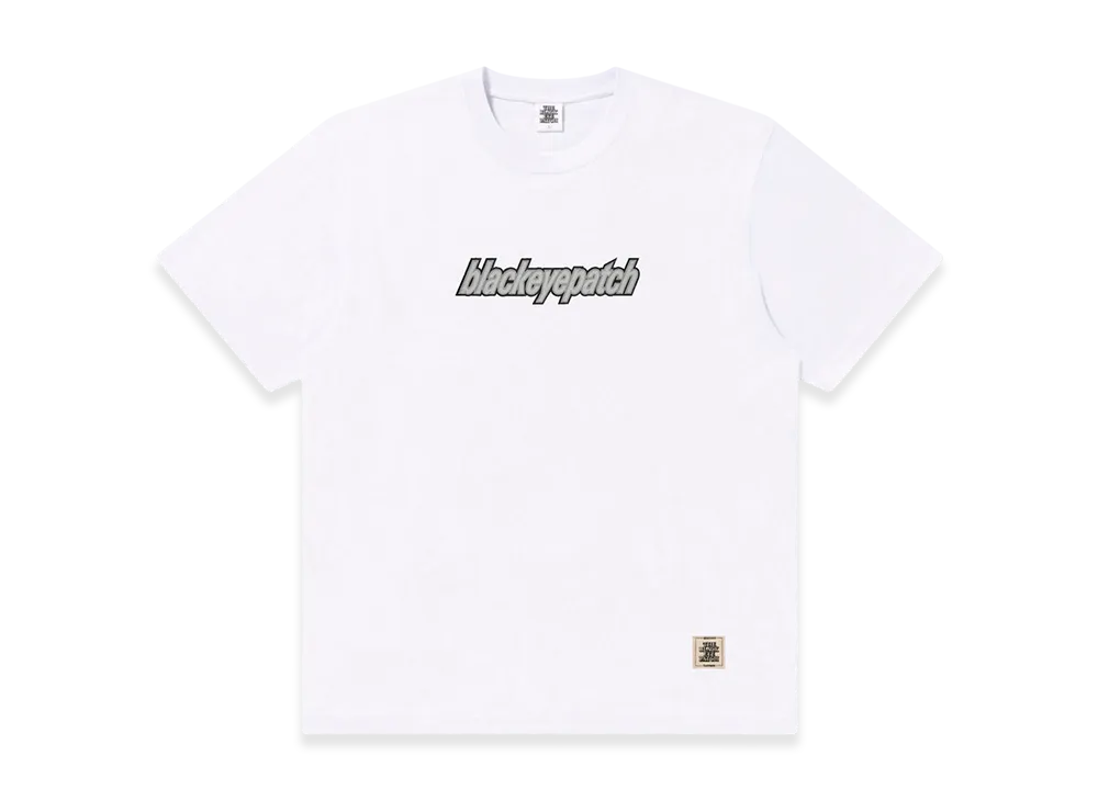 BlackEyePatch Lowercase Logo Tee "White"