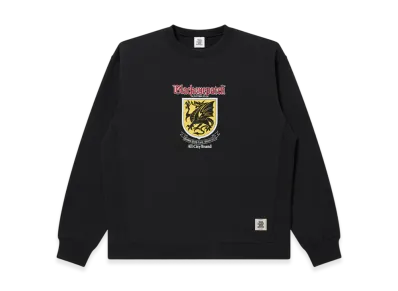 BlackEyePatch Heraldic Dragon Crew Sweat "Black"
