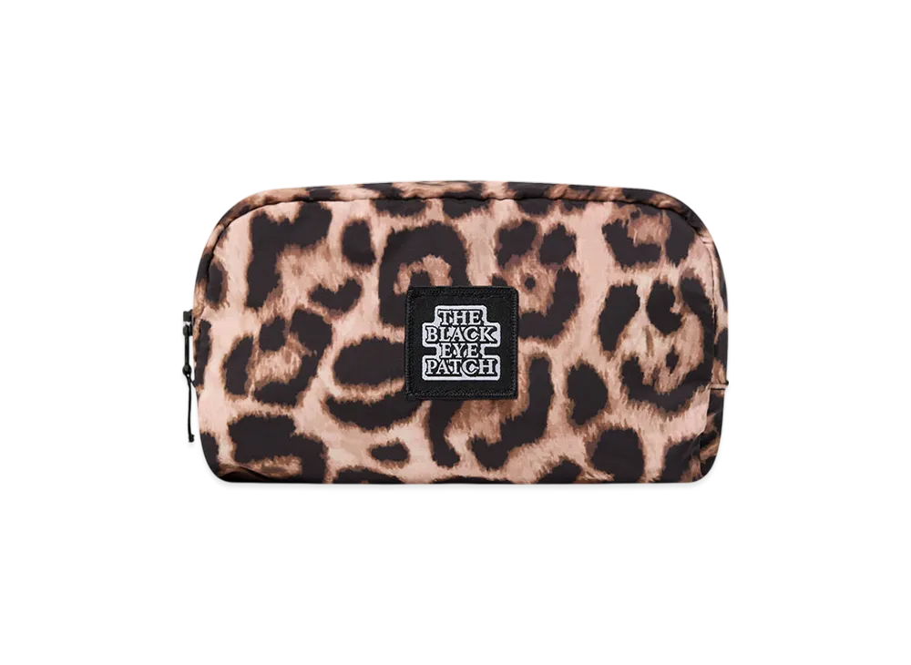 BlackEyePatch Leopard Patterned Ripstop Mini Pouch "Brown"