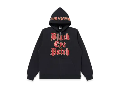 BlackEyePatch Stacked Oe Logo Zip Hoodie "Black"