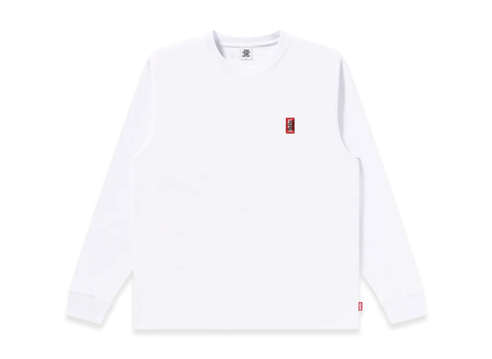 BlackEyePatch Small Hwc L/S Tee "White"