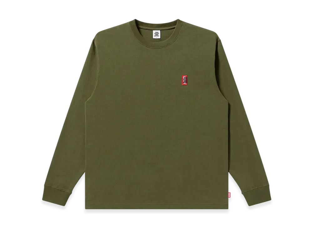 BlackEyePatch Small Hwc L/S Tee "Olive"