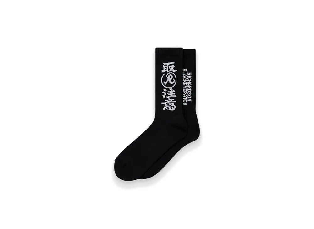 BlackEyePatch x Richardson Socks "Black"