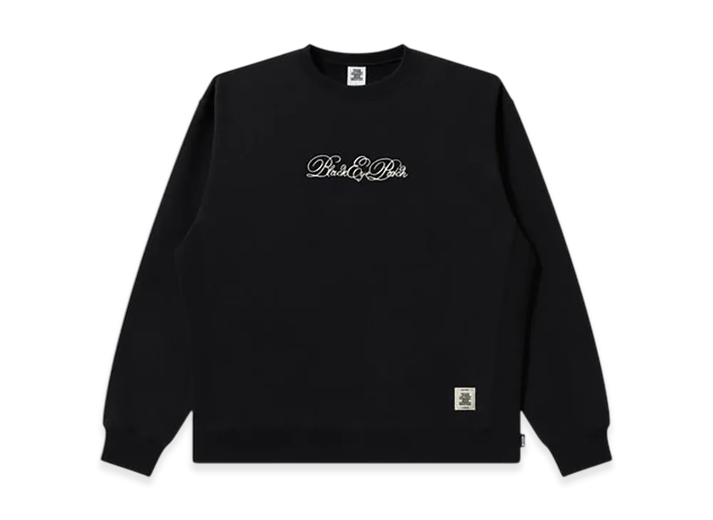 BlackEyePatch Serpentine Script Crew Sweat "Black"