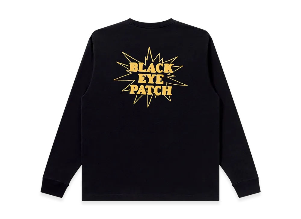 BlackEyePatch Shit Happens L/S Tee "Black"