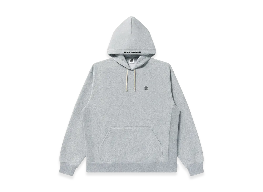 BlackEyePatch Small OG Label Heavyweight Hoodie "Heather Gray"