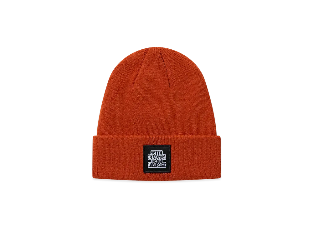 BlackEyePatch OG Label Patched Beanie Brick "Brick"