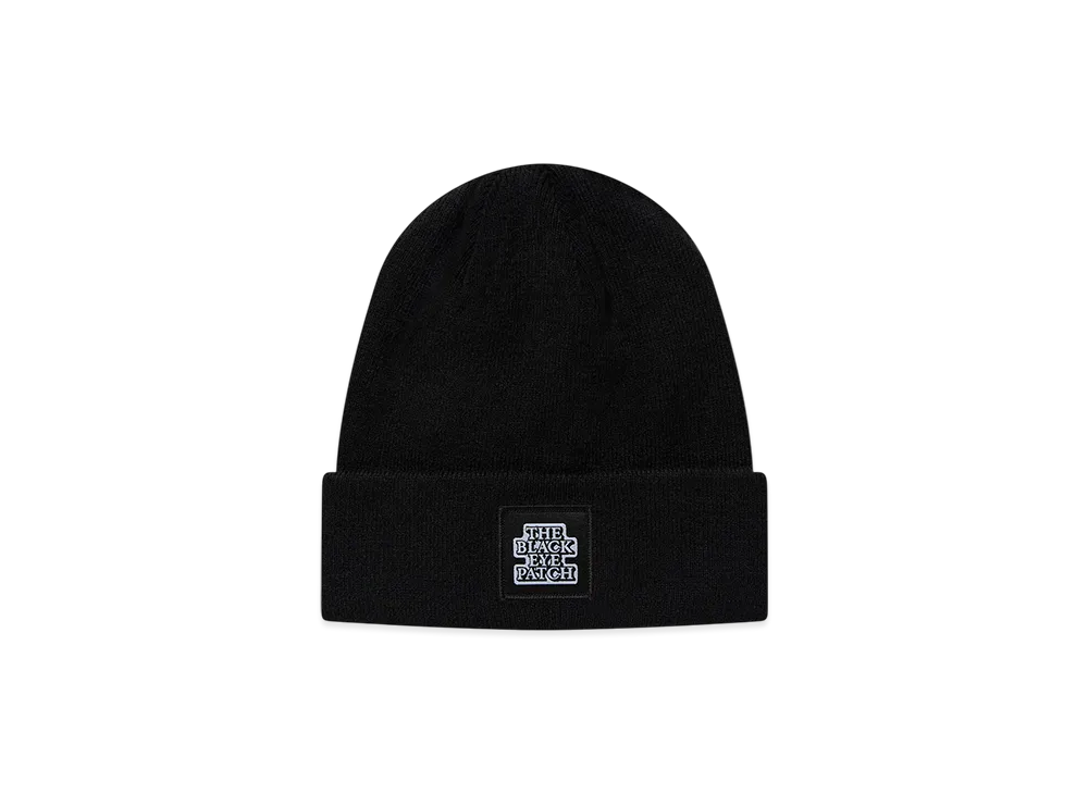 BlackEyePatch OG Label Patched Beanie "Black"