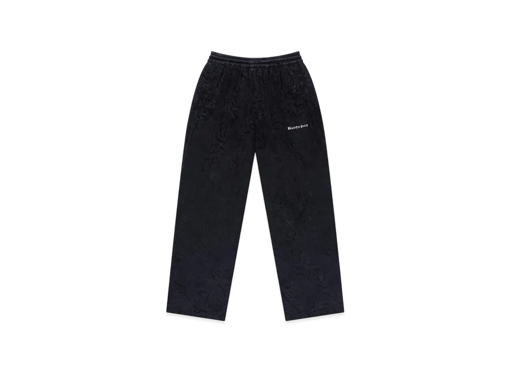 BlackEyePatch Paisley Embossed Track Pants "Black"
