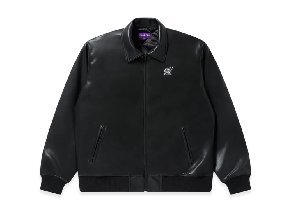 BlackEyePatch OG Boy Faux Leather Jacket "Black"