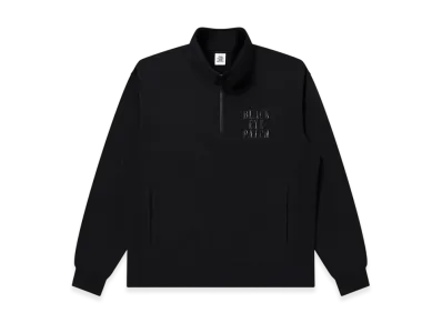 BlackEyePatch Stencil Logo Half Zip Pullover "Black"