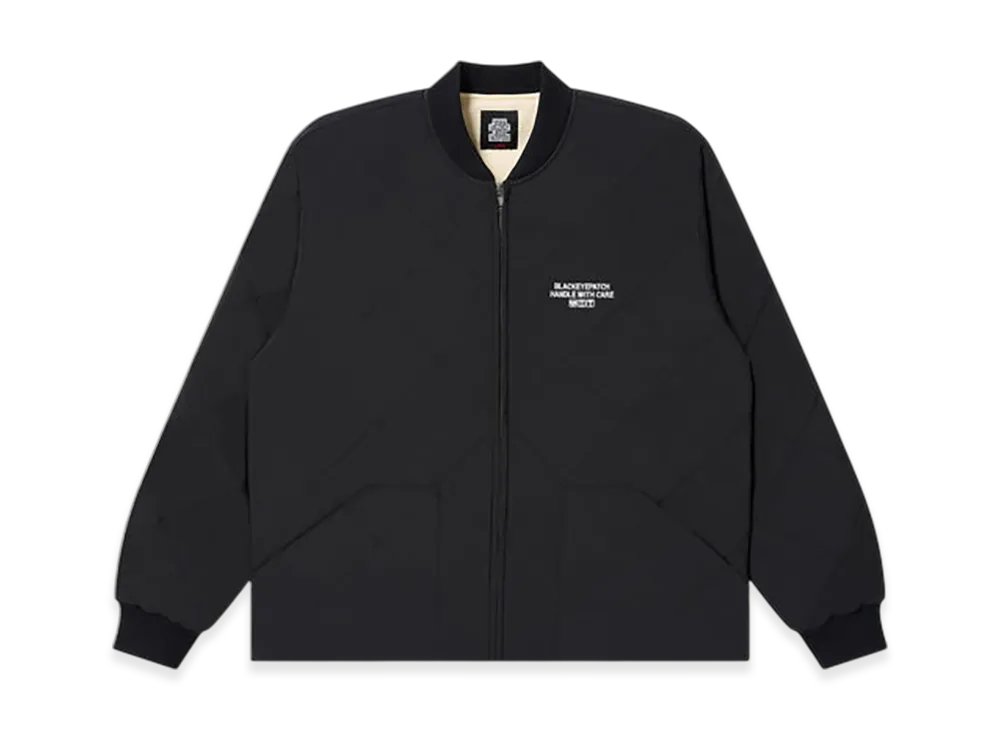 BlackEyePatch HWC Embroidered Quilted Jacket "Black"