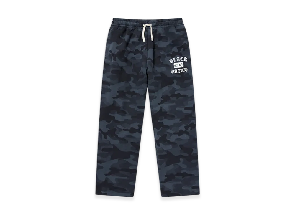 BlackEyePatch OE College Sweat Pants "Black Camo"