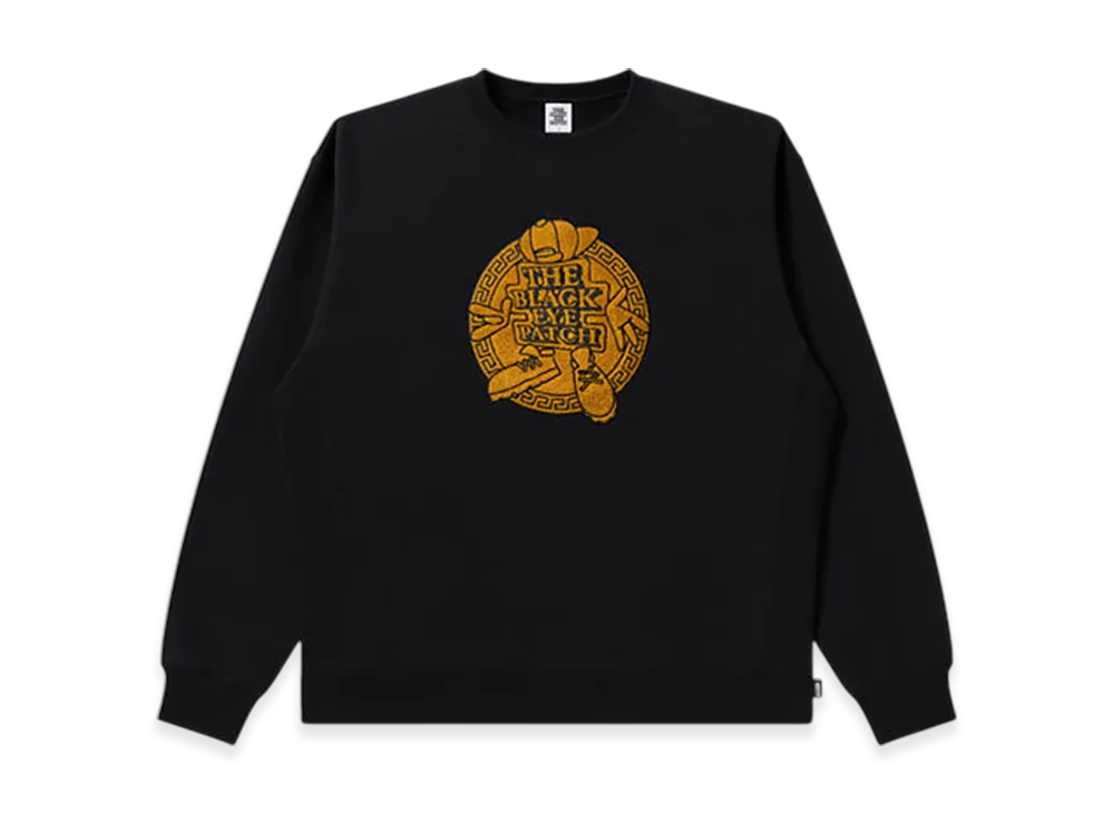 BlackEyePatch Framed OG Boy Crew Sweat "Black"