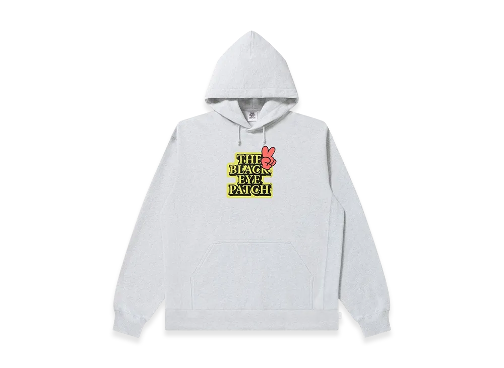 BlackEyePatch Peace Sign OG Label Hoodie "Ash"