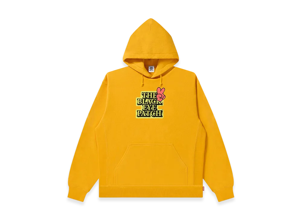 BlackEyePatch Peace Sign OG Label Hoodie "Yellow"