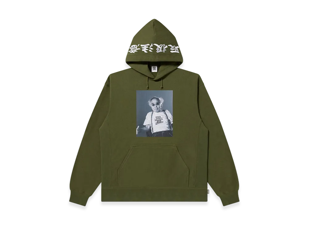 BlackEyePatch Nobuyoshi Araki Portrait Hoodie "Olive"