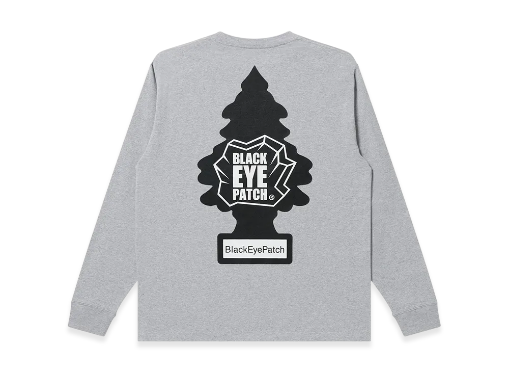 BlackEyePatch Fresh Icy Air Logo L/S Tee "Heather Gray"