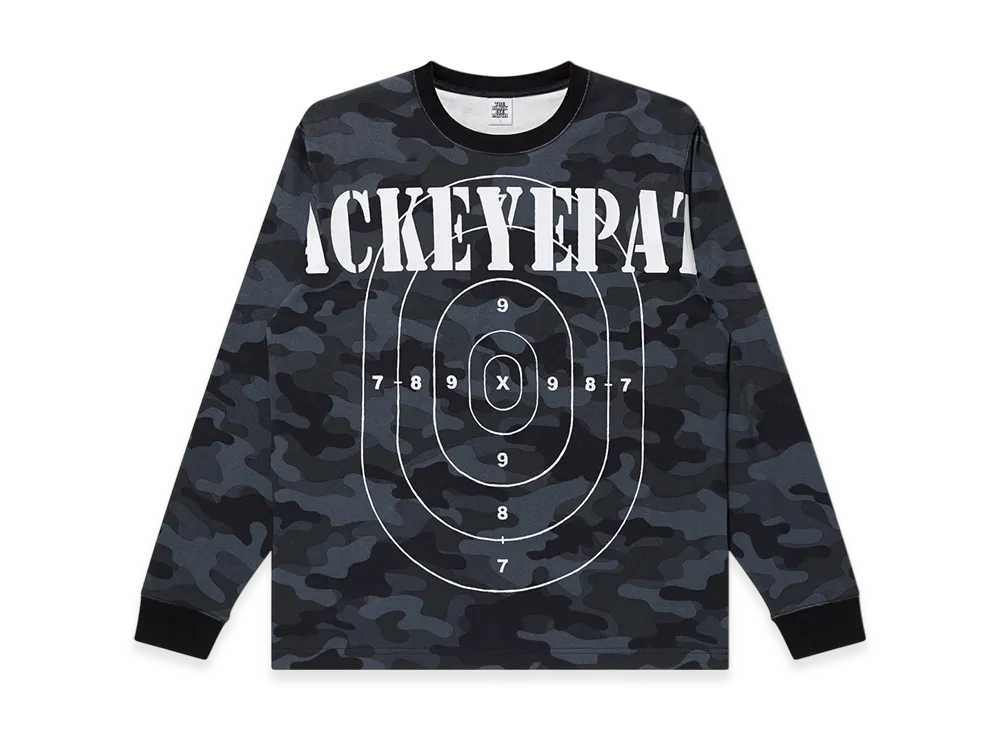 BlackEyePatch Body Target L/S Tee "Black Camo"