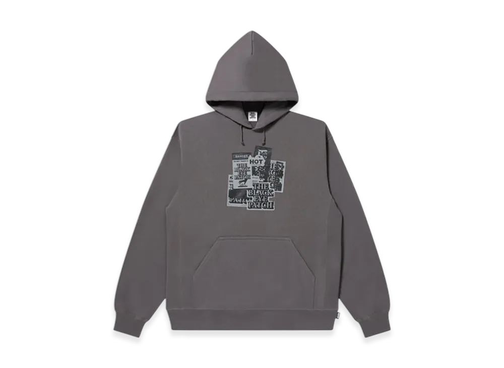 BlackEyePatch Grayscale Label Pack Hoodie "Charcoal"