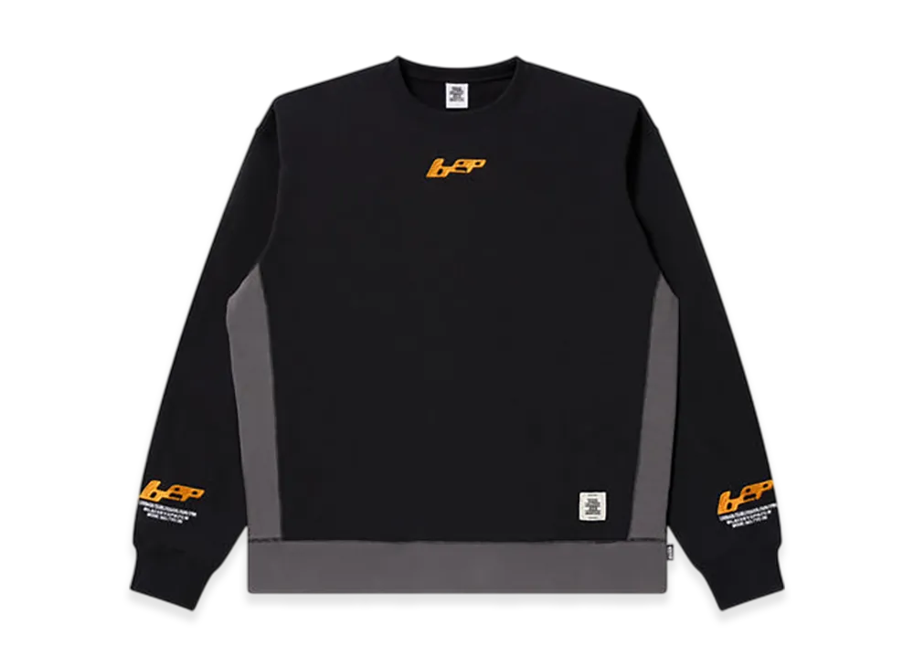 BlackEyePatch Media Player Logo Crew Sweat "Black"