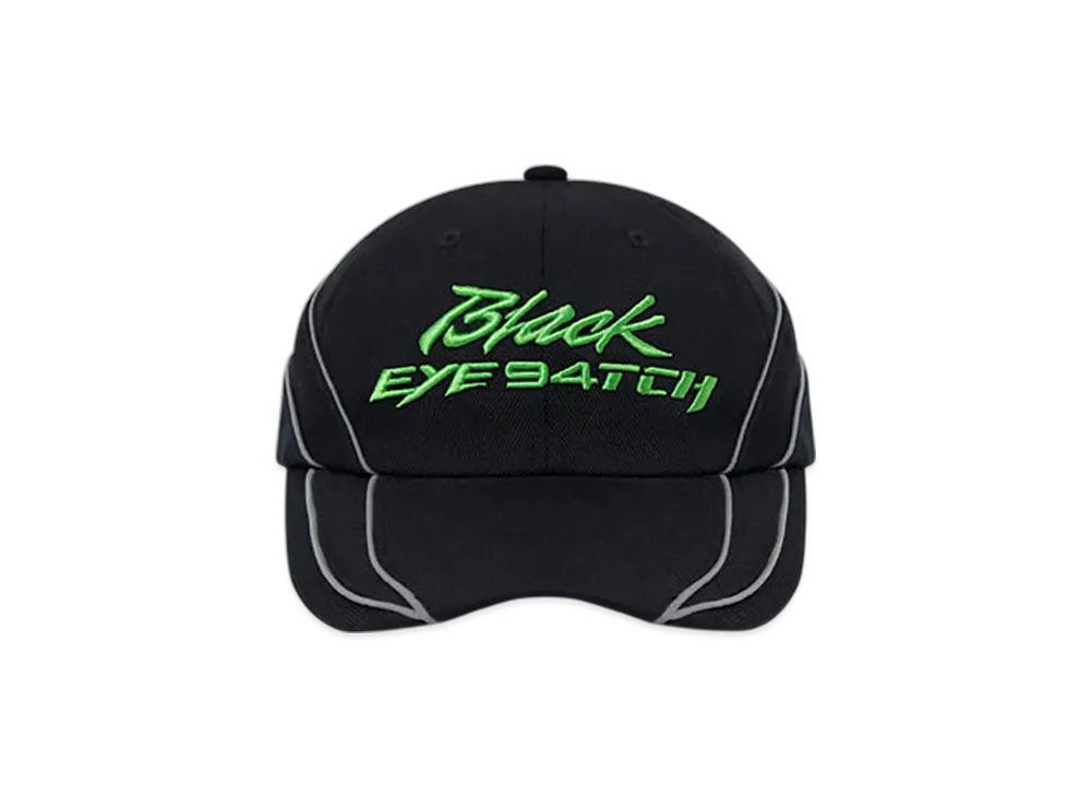 BlackEyePatch Superbike Logo Reflective Piping Cap "Black"