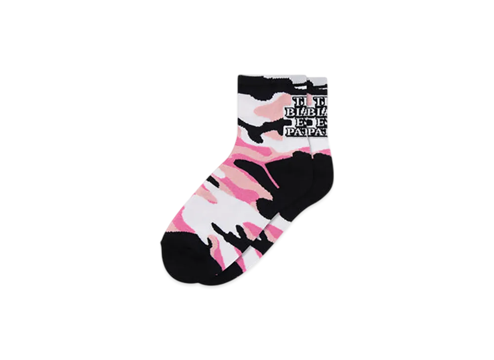BlackEyePatch OG Label Camo Socks "Pink Camo"