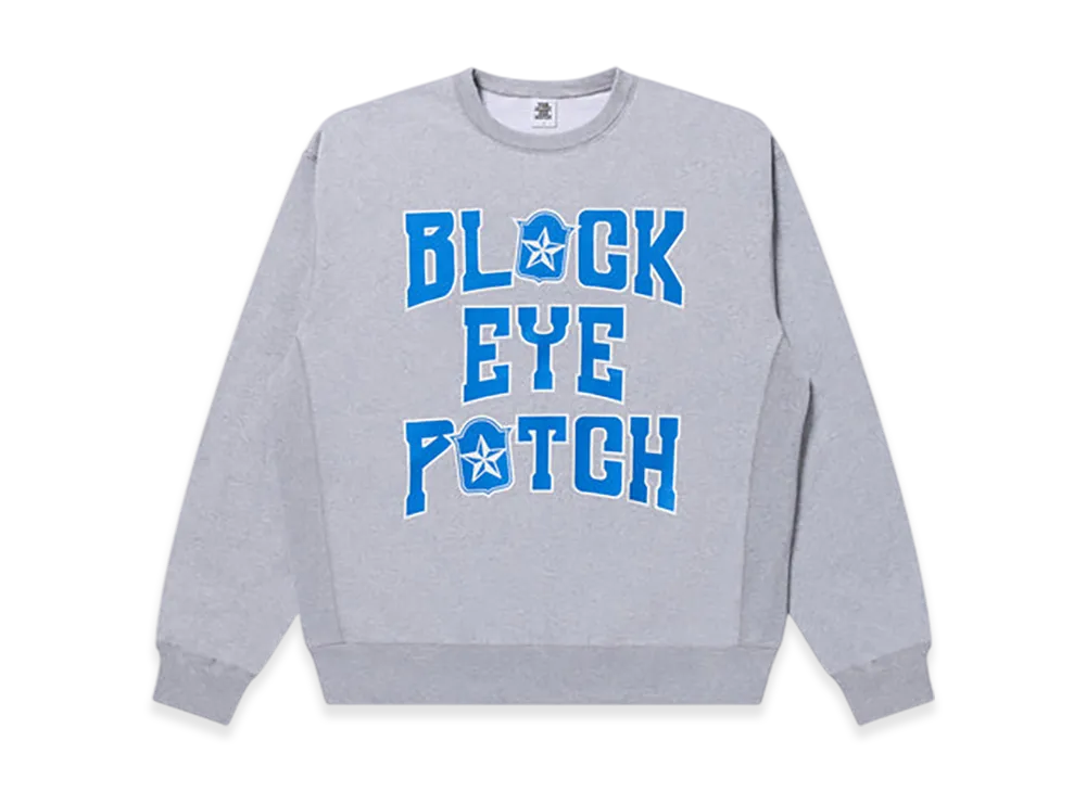BlackEyePatch Crank That Crew Sweat "Heather Gray"