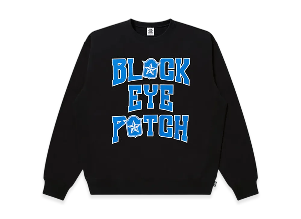 BlackEyePatch Crank That Crew Sweat "Black"