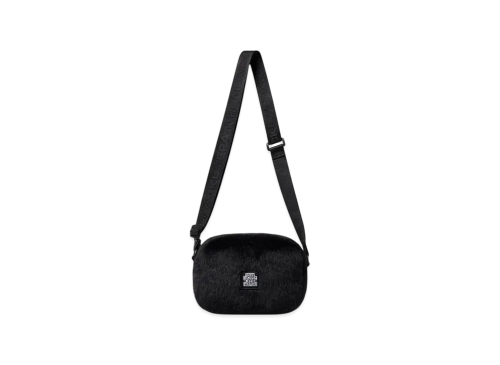BlackEyePatch OG Label Faux Fur Shoulder Bag "Black"