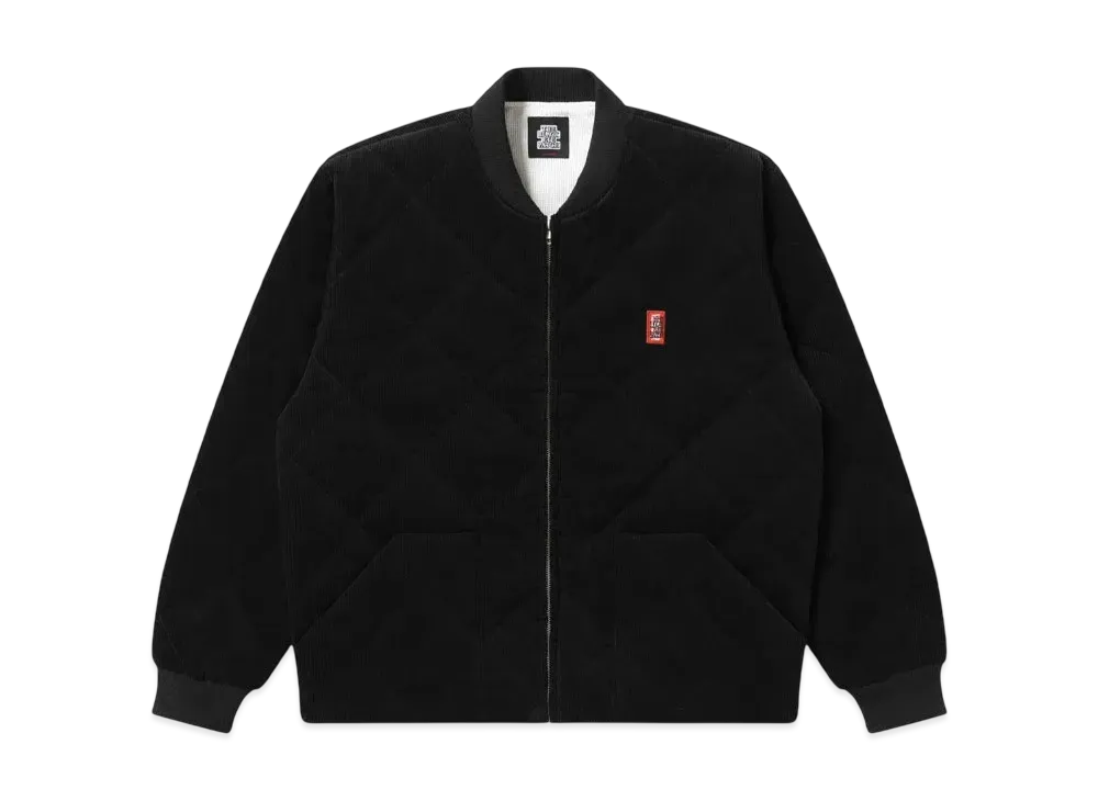 Blackeyepatch Small HWC Quilted Corduroy Jacket "Black"