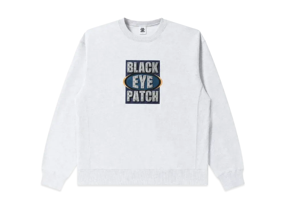 Blackeyepatch Final Match Logo Crew Sweat "Ash"