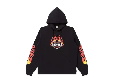 Blackeyepatch Flame Rider Logo Hoodie "Black"