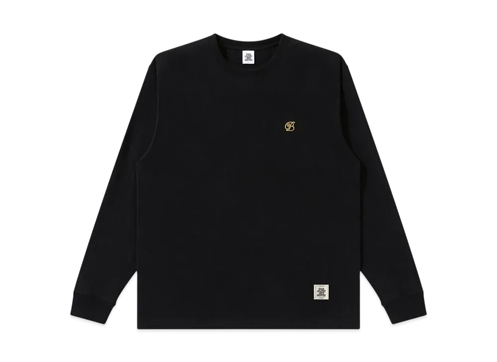 Blackeyepatch Small B Emblem L/S Tee "Black"