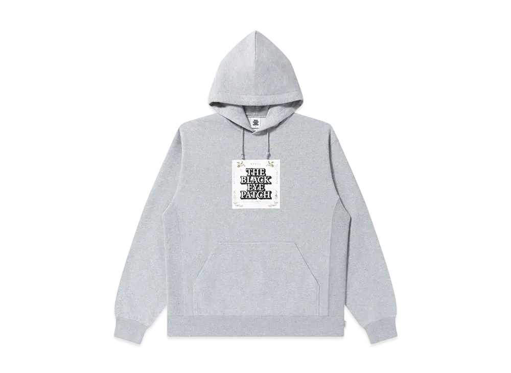 Blackeyepatch Trademark Certificate Hoodie "Heather Gray"