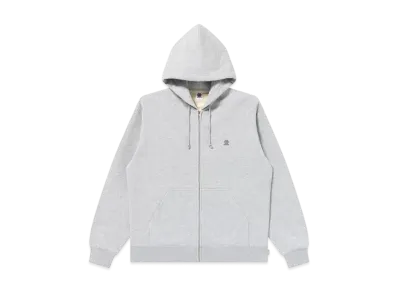 Blackeyepatch Small Og Thermal Zip Hoodie "Heather Gray"