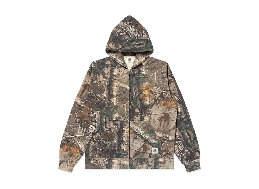 Blackeyepatch Stencil Logo Realtree Thermal Zip Hoodie "Real Tree"