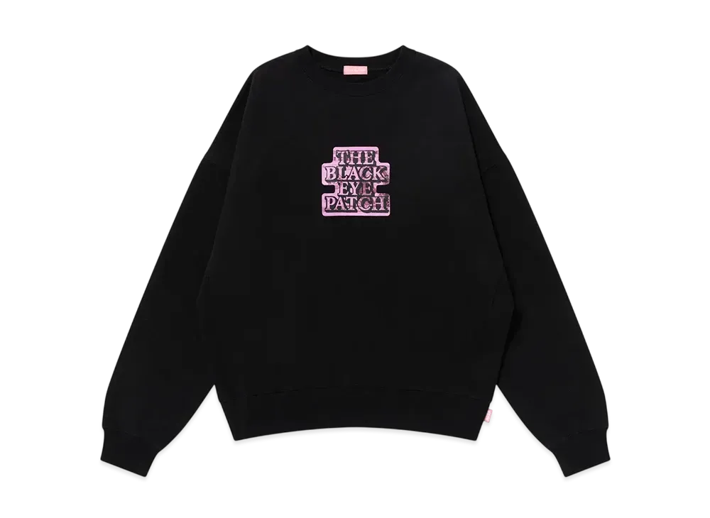 BlackEyePatch Dollar Bill OG Label Loose Fit Crew Sweat "Black"