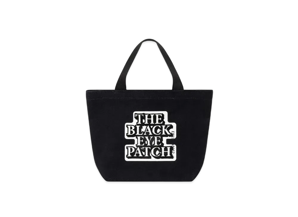 ブラックアイパッチ　HWC LABEL TOTE BAG MEDIUM Mサイズ HWC LABEL TOTE BAG MEDIUM BLACK – BlackEyePatch