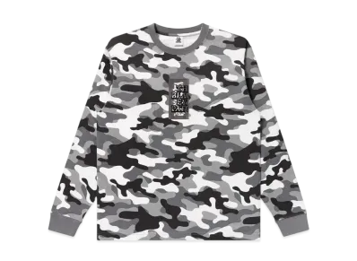BlackEyePatch HWC Camo L/S Tee "Snow Camo"