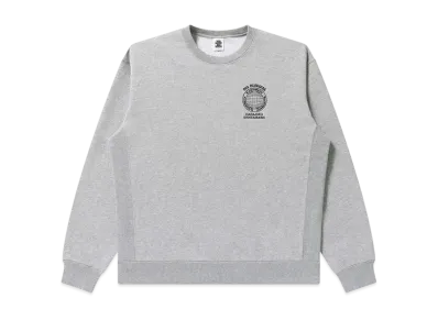 BlackEyePatch Big Business Flagships Crew Sweat Heather Gray "Heather Gray"