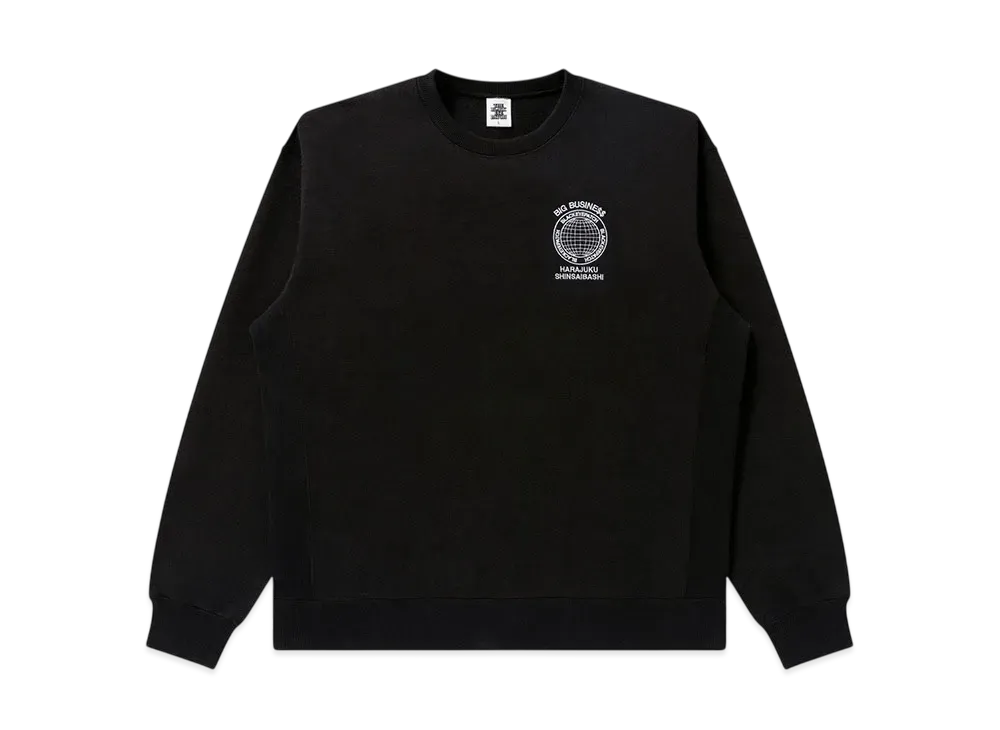 BlackEyePatch Big Business Flagships Crew Sweat Black "Black"