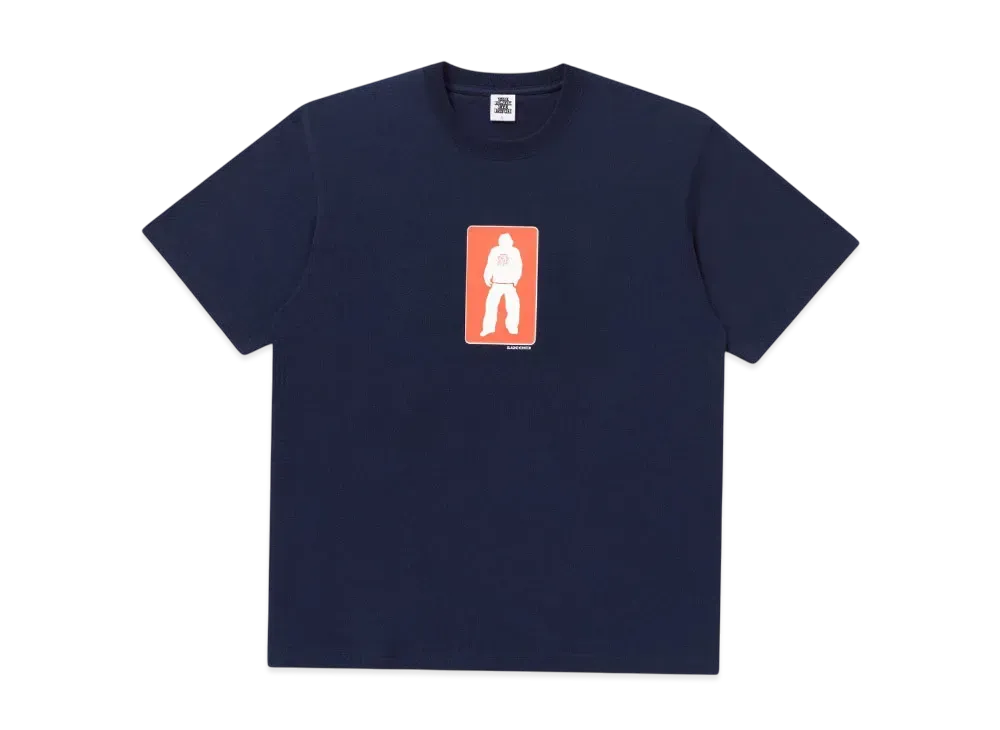 BlackEyePatch Worn Silhouette Tee Navy "Black"