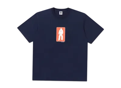 BlackEyePatch Worn Silhouette Tee Navy "Black"