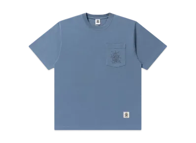 BlackEyePatch Crown Tag Pocket Tee "Dark Blue"