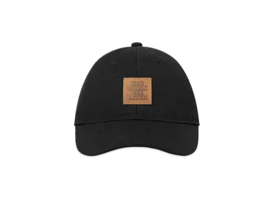 BlackEyePatch Leather Patched Og Label 6 Panel Duck Cap "Black"