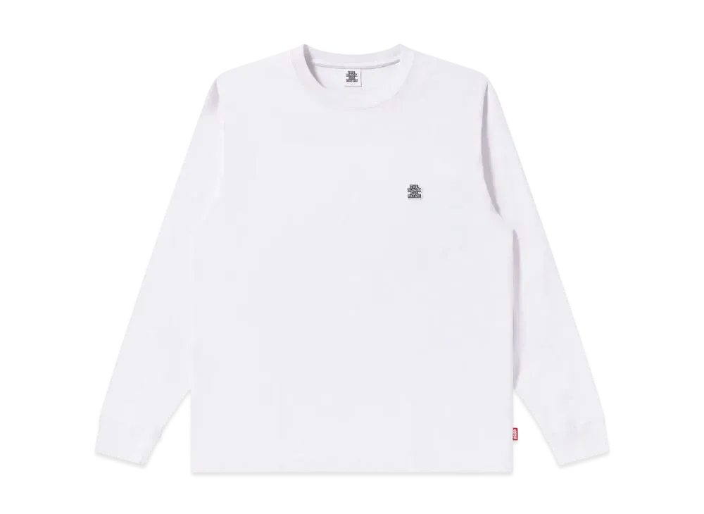 BlackEyePatch Small OG L/S Tee "White"