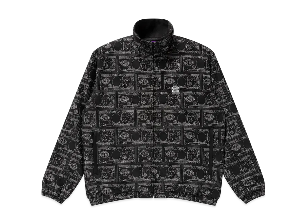 BlackEyePatch x Yuki Chiba "Billionaire" Faux Suede Track Jacket "Black"